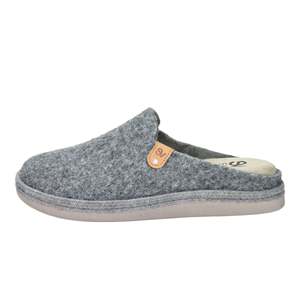 Pantuflas de invierno para hombre Salvi, color gris, 47L-000, zapatos de interior de fieltro - Product Image 1