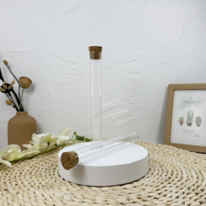 Vente en gros Personnaliser 15*100mm Transparent PS Plastique pour Tube avec Liège 10-50ml Capacité YJ Marque quantité minimale de commande 1000 Pcs - Product Image 5