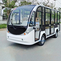 Nouveau design alimenté par batterie Petite voiture de tourisme électrique de ville Ev Van Bus Minibus électrique Mini bus électrique 14 places