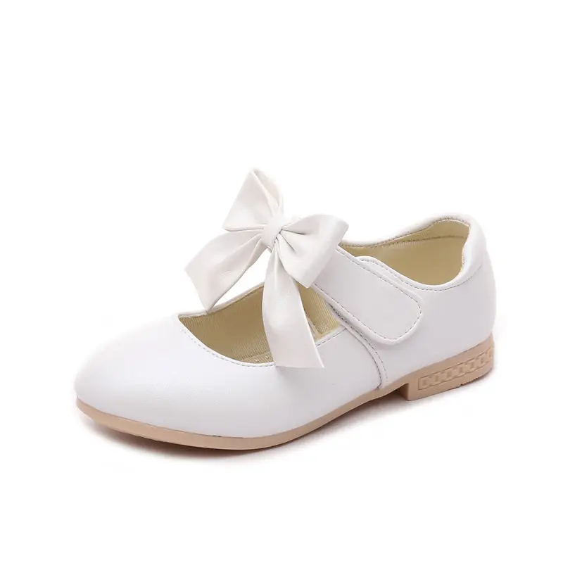 Primavera autunno Toddler Girls Child Cute Bow Princess Kids Shoes