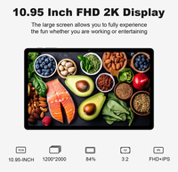 Wintouch Tablet Gaming 10.95 11 inci, Tablet PC octa-core RAM 8GB ROM 256GB, aplikasi dan game pembelajaran, hadiah terbaik untuk anak-anak dan siswa