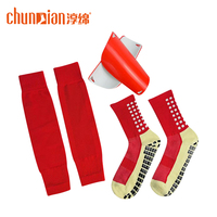 Chaussettes de sport antidérapantes en silicone avec logo personnalisé et genouillères, ensemble de chaussettes hautes pour le basketball, le football et le soccer, vente en gros