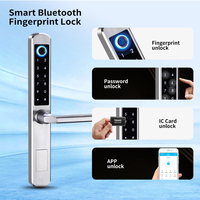 Cerradura Inteligente de Alta Seguridad Aurelysse Tuya TTLOCK, Desbloqueo Biométrico por Huella Dactilar, Tarjeta IC, Llave, OEM ODM, Cerradura Eléctrica IP65