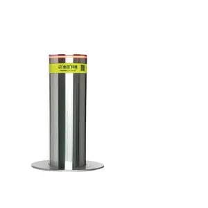 Usine Amovible 304 316 Espace de stationnement en acier inoxydable Bornes automatiques Lumière LED Pilier Bollard