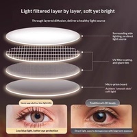 Lumière d'appoint LED d'intérieur pour diffusion en direct, sans ombre, trois couleurs réglables, lumière douce professionnelle 10-50W 36V, spéciale salle de diffusion