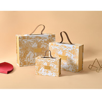 Coffrets cadeaux personnalisés pour petites entreprises avec logo mini valise boîte d'emballage boîte à clapet de luxe anniversaire mariage cadeau