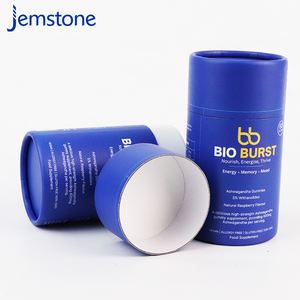 บรรจุภัณฑ์หลอดกระดาษคราฟท์สำหรับผงโปรตีนแบบรีไซเคิลได้ พิมพ์ลายได้ บรรจุภัณฑ์ทรงกระบอกสำหรับอาหารเสริม บรรจุภัณฑ์หลอดกระดาษเกรดอาหาร - Product Image 5