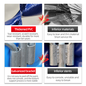 Bền chống gỉ thép mạ kẽm khung PVC Nuôi Cá Ao cho ngoài trời nước mặn nước ngọt sử dụng - Product Image 4