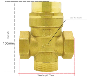 Vanne de régulation de <span class=keywords><strong>pression</strong></span> réglable pour <span class=keywords><strong>chauffe</strong></span>-<span class=keywords><strong>eau</strong></span> et purificateurs d'<span class=keywords><strong>eau</strong></span> domestiques - Product Image 3