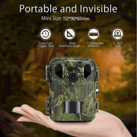 Caméra de chasse miniature 4K à prix d'usine avec capteur CMOS, étanche et sans fil