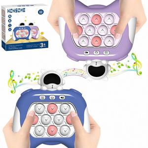 Novel Toys 2023 Electronic Popit Quick Push Light up Handheld <b>Game</b> for ADHD Kids LED Plastic Silicone Materials Stress Relief - Product Image 4