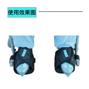 Sangles de sécurité pour fauteuil roulant, pour personnes âgées et handicapées, fixation des pieds, produits de soins jetables - Product Image 1