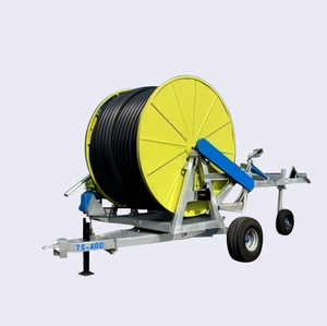 Machine d'irrigation électrique à bobine modèle Bibo JP700 75-400 avec composant moteur central pour pulvérisation uniforme et alimentation en eau équilibrée - Product Image 1