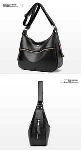 Nuevo Bolso Bandolera de Moda, Gran Capacidad, de Cuero Suave, Bolso de Mano para Mujer, Diseño de Lujo - Product Image 5