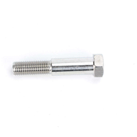 Vis hexagonales en acier au carbone M6-M16, filetage partiel, classe 8.8, zinguées, pour machines de construction