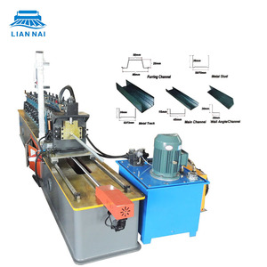 Высокоскоростной станок Lian Nai для профилирования легких стальных профилей (16 калибр) для гипсокартона, скорость 70-100 м/мин - Product Image 1