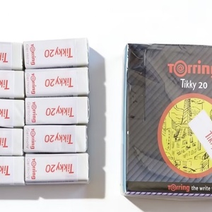 Borrador Blanco en Oferta, Borrador de Papelería de Gran Tamaño para Estudiantes, TIKKY 20 para Niños Escolares - Product Image 5