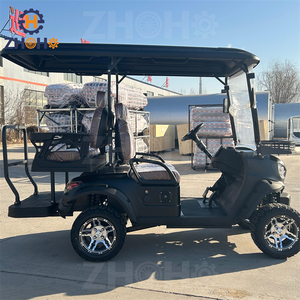 Classic Black 4 Seater Club Car <strong>Golf</strong> Cart Gas Powered <strong>Golf</strong> Cart