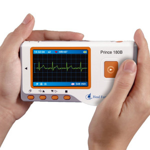 Monitor de ECG Likang Prince 180B, dispositivo portátil para el seguimiento de la frecuencia cardíaca y la monitorización de la salud. - Product Image 1