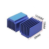 Disipador de Calor Inteligente para Computadora de 10*10*10 mm, Disipador de Calor para Chip IC con Cinta Adhesiva, Personalización Disponible