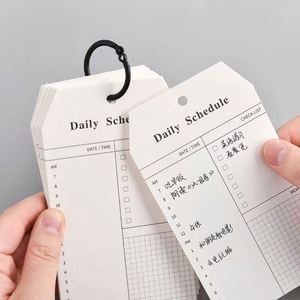 Minimalist Creative Multi-Functional Portable <b>Memo</b> <b>Pad</b> Ring-Bound Schedule Planner Refillable Sticky Notes for Study Office - Product Image 5