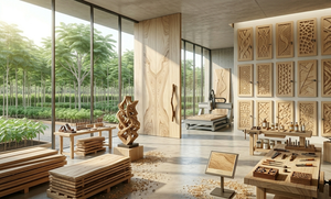 Puerta de Madera Sengon Ligera, Ecológica, Acabado Liso, Interior y Exterior, Tamaño Personalizado, Diseño Moderno y Clásico, para Hotel o Villa - Product Image 6