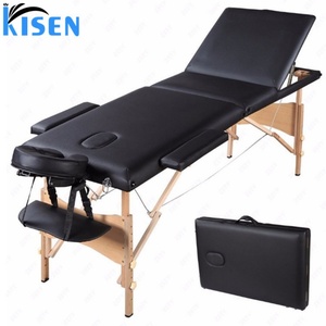 KISEN Hot Sale Durable Portable Eyelash Beauty <b>Bed</b> Easy Assembly Space-Saving Design for Massage <b>Tables</b> Salon Beauty <b>Beds</b> - Product Image 1