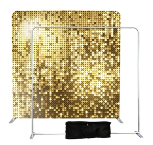 Nhà Máy Tùy Chỉnh 8ft Tổ Chức Sự Kiện <span class=keywords><strong>Backdrop</strong></span> Khung Nhôm <span class=keywords><strong>Backdrop</strong></span> Truyền Nhiệt Căng Thẳng Vải Cho Nhiếp Ảnh Và Các Sự Kiện Đám Cưới - Product Image 1