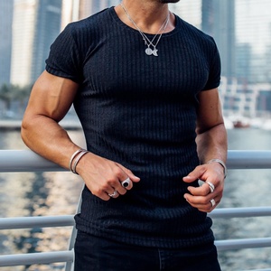 Camisetas Deportivas de Algodón 100% para Hombre, Tejidas, Transpirables, Ecológicas, Estilo Urbano, Corte Regular, Venta al Por Mayor - Product Image 6