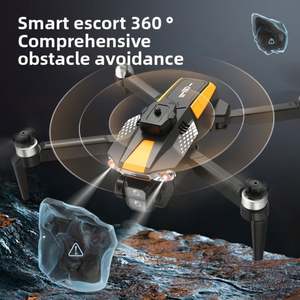 Dron Plegable LF669 4K de 6 Ejes con Control Remoto, Motor sin Escobillas, Fotografía Aérea HD, Posicionamiento GPS, Alcance de 250m - Product Image 2