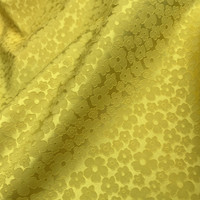 Tissu satiné jacquard à petits motifs floraux en relief, aspect soie haute densité, pour robes, chemises, vêtements pour enfants