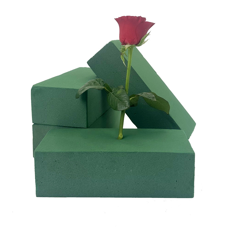 Boue de fleurs vertes