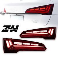 Feux arrière à LED séquentiels de style premium pour Audi Q5 Q5L 2018-2024, amélioration du style des feux de freinage
