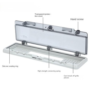 Disjoncteur électrique Ip67 couverture de fenêtre de protection transparente disjoncteur en plastique étanche capot de fenêtre électrique - Product Image 6