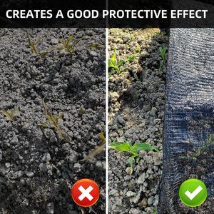 ผ้า bellebill ตาข่ายคลุม x ฟุตผ้าใบกันน้ำตาข่ายพร้อมห่วงสำหรับเรือนกระจกสวนลานบ้านซุ้มบังแดด - Product Image 6