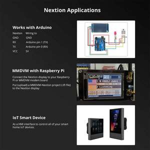 หน้าจอ LCD รุ่นพื้นฐาน NEXTION ขนาด 2.4" 2.8" 3.2" 3.5" HMI TFT อัจฉริยะ 5V พร้อมหน้าจอสัมผัสแบบ Resistive  หน้าจอแสดงผลแบบ Free Debug รุ่น L137 - Product Image 6