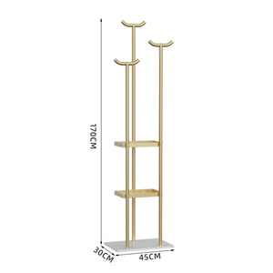<span class=keywords><strong>Perchero</strong></span> de <span class=keywords><strong>Hierro</strong></span> <span class=keywords><strong>Forjado</strong></span> Metálico Moderno para el Hogar, Exhibidor de Ropa de Estilo Simple - Product Image 6
