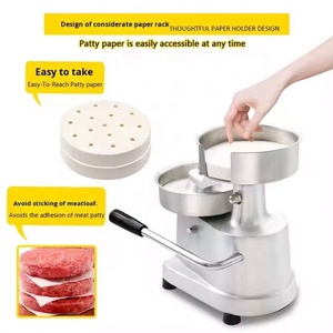 Máquina Manual Comercial para Prensar <span class=keywords><strong>Hamburguesas</strong></span> <span class=keywords><strong>de</strong></span> 150 mm, para Hacer <span class=keywords><strong>Hamburguesas</strong></span> <span class=keywords><strong>de</strong></span> Carne <span class=keywords><strong>de</strong></span> Res y Pollo - Product Image 4