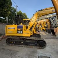 Livraison rapide mondiale, qualité supérieure, prix bas, excavatrice hydraulique d'occasion d'origine japonaise, Komatsu PC130 d'occasion, excavatrice PC130 d'occasion