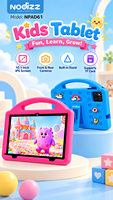 Tablet PC Anak NPAD61 Smart 10 Inch Android MTK WiFi 4G dengan Aplikasi Edukasi, Anti Jatuh, dan Pelindung