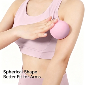Waterproof Silicone Antislip <b>Massage</b> <b>Ball</b> Recovery Stress Relief Custom Logo <b>Massage</b> <b>Balls</b> for Muscle Relaxation - Product Image 3