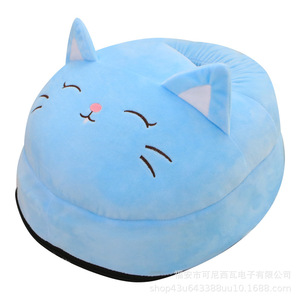 Electric Foot Massager Cute Cat Shape <b>USB</b> Rechargeable <b>Heating</b> Massage For Feet Home Use - Product Image 3
