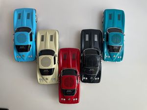 Reproductor de Audio Ws1969 Wster 1969, Radio Portátil Activa, Altavoces Estéreo Decorativos, Altavoz con Forma de Coche para Exteriores, <span class=keywords><strong>Sonido</strong></span> Inalámbrico con Bajos - Product Image 3