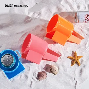 Лидер продаж с завода Daian, двухслойный пластиковый держатель для пляжных стаканов из АБС-пластика