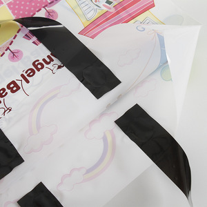 Borsa in HDPE con Fondo Quadrato e Manico Flexiloop, Riciclabile, Design Esclusivo per Artigiani e Regali Personalizzati - Product Image 6
