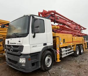 Pompe à béton diesel Zoomlion Big Boom Truck 62m neuve/d'occasion, productivité de 18m/h à Shanghai - Product Image 5