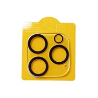 Étui en verre trempé pour appareil photo pour iphone 15 pro max protecteur d'objectif d'appareil photo pour iphone 16 étui en verre pour appareil photo