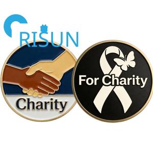 เหรียญที่ระลึกโลหะโบราณแบบกำหนดเองสำหรับขายส่ง เหรียญกิจกรรมการกุศลของชมรม องค์กรการกุศล รับบริจาค รaising Donations เหรียญรางวัลสำหรับ<span class=keywords><strong>เด็ก</strong></span> - Product Image 5