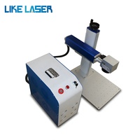 Machine de marquage laser à fibre 100w Ipg System 300x300 Allemagne pour la gravure laser de plastique, papier, bague, bracelet, PVC