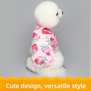 Ropa de Invierno para Mascotas con Estampado de Dibujos Animados, Forro Polar Cálido, para Perros Pequeños, <span class=keywords><strong>Chihuahua</strong></span>, Shih Tzu, Cachorros, 100% Algodón, 2026 - Product Image 4